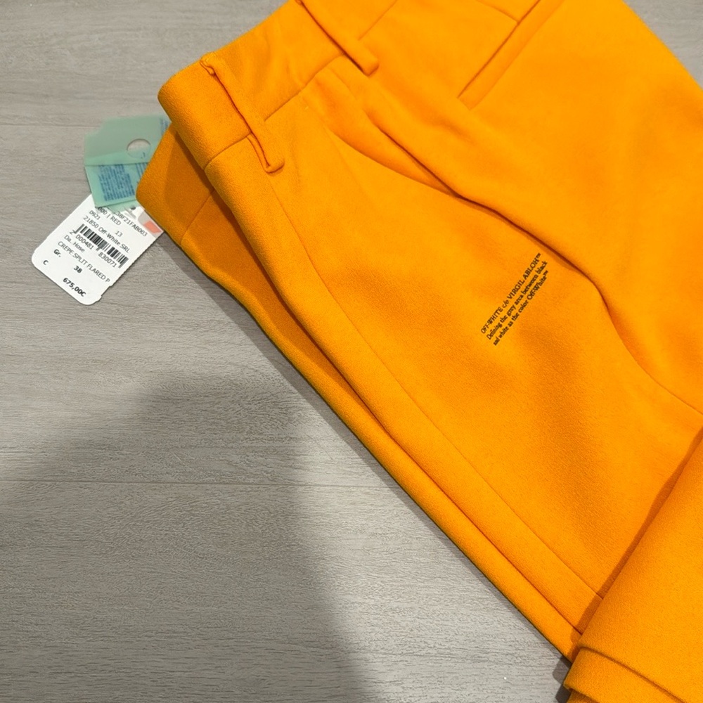 Off-White c/o Virgil Trousers (NWT/IT 38) - Picture 6 of 15